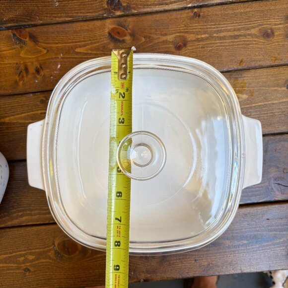 Vintage CorningWare Casserole Dish w/ Lid –‎ Country Basket Pattern - Picture 5 of 6